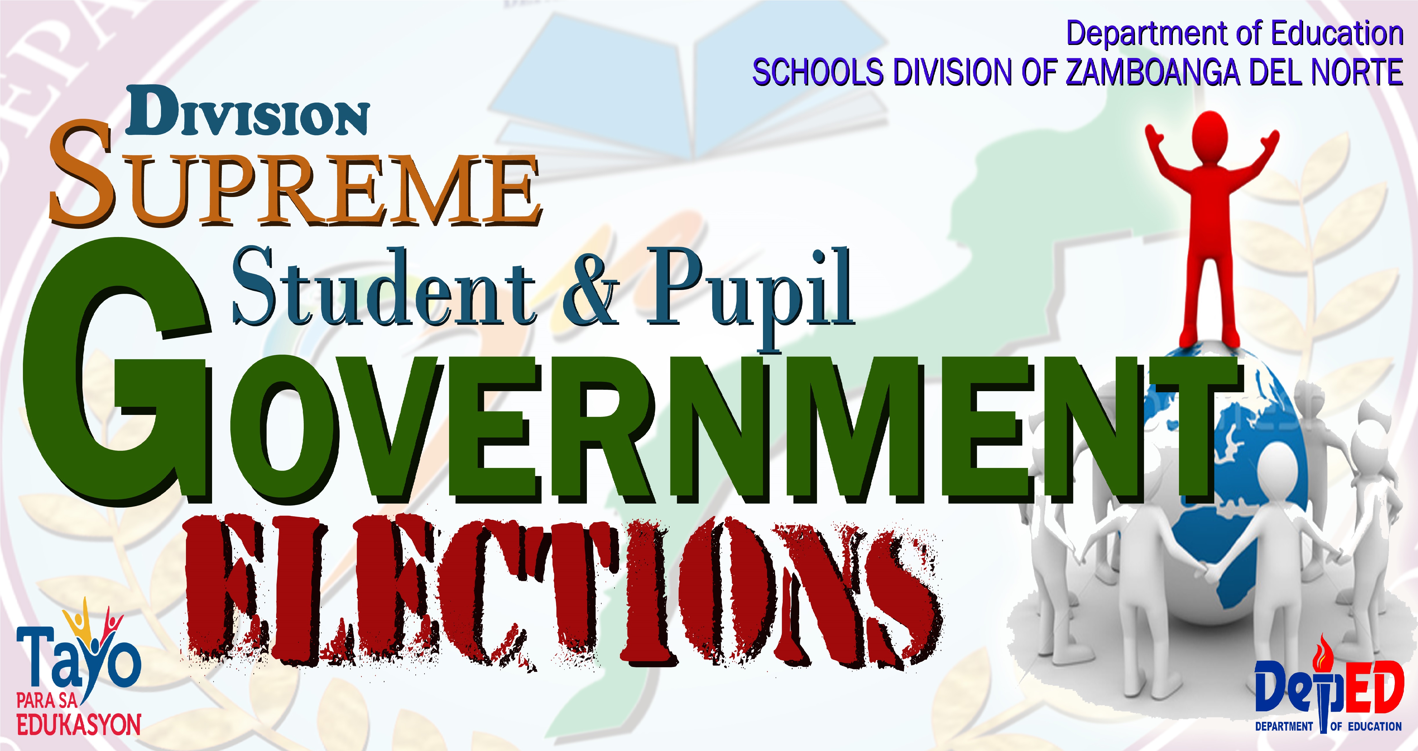 Elections for the Division Level Supreme Pupil Government (SPG) and Supreme Student Government (SSG)