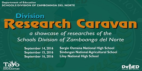 ZN SCHOOLS DIVISION RESEARCH CARAVAN